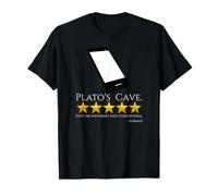 Plato - Ancient Greek Philosophy - Allegory of The Cave Meme T-Shirt