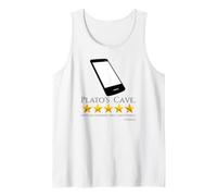 Plato - Ancient Greek Philosophy - Allegory of The Cave Meme Tank Top