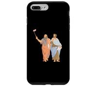 Plato And Aristotle Taking Selfie Funny Greek Philosophy Case for iPhone 7 Plus/8 Plus