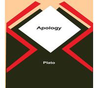 Plato Apology Paperback Book in White Plato White