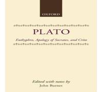 Plato Euthyphro, Apology of Socrates, & Crito Paperback Book Plato Multicolor