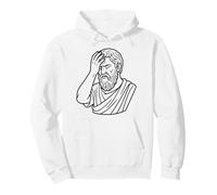 Plato Face-Palming Face Palm Philosopher Pullover Hoodie
