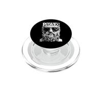 Plato Funny Philosophy Pop Art Portrait Philosopher PopSockets PopGrip for MagSafe