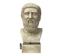 Plato Gr thenian Philosopher Bust Head Statue Sculpture Cast Stone