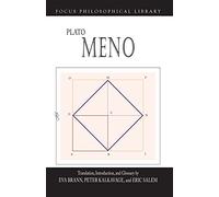 Plato: Meno (Focus Philosophical Library)