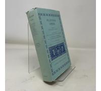 Plato Opera Volume I Euthyphro, Apologia, Crito, Phaedo, Cratylus, Theaetetus,Sophista, Politicus n/e