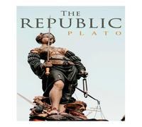 Plato The Republic: Dialogue on Justice Political System Paperback Book Plato Multicolor