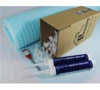 PLATON PB2 (2mm Stud) DPC Damp PROOFING Plaster Lath MESH Membrane 1M X 10M KIT Complete with Membrane, Plugs and Sealing Mastic (DELIVERY to Mainland UK ONLY)