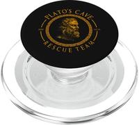 Platos Cave Rescue Team Ancient Greek Philosophy Plato PopSockets PopGrip for MagSafe