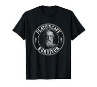 Plato's Cave Survivor Hellenistic Ancient Philosophy Plato T-Shirt