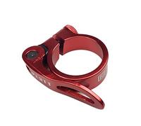 PLATT Bike Seat Post Clamp Aluminium Alloy Bicycle Quick Release Seatpost Collar 28.6mm / 31.8mm /34.9mm