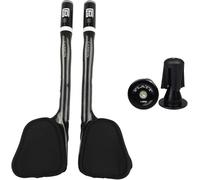 PLATT Carbon TT Handlebar Bicycle Aero Bars Tri Bars Cycling Rest Handlebar for Mountain Bike and Road Bike 31.8mm (White 02)