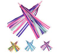 PLATT Kid's Bicycle Handlebar Streamers Colorful Ribbons Tassel for Girls Boys Bicycle Handlebar Scooter Handgrip (1Pair)