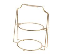 Platters for Food,Classic 2 Tier Dessert Pastry Plate Rack Scene Props Cookie Display Platter