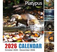 Platypus 2026 Calendar: Australia’s strangest creature shown in charming habitats