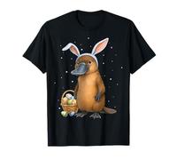 Platypus Animal Easter Rabbit Eggs Bunny Ears Cute T-Shirt