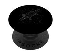 Platypus Constellation Animal Line Art Geometric PopSockets Adhesive PopGrip