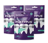 Platypus Dental Floss Sticks, Suitable for Cleaning Brace Bridges, to Keep Teeth and Gums Clean, Suitable for Tooth Floss on The Go 3 x 30 Pack