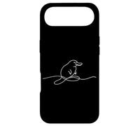 Platypus Line Art Minimalist Australian Animal Design Case for iPhone Air