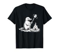 Platypus Marshmallow Roasting by The Campfire T-Shirt