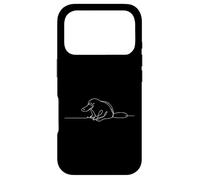 Platypus One Line Drawing Minimalist Wildlife Art Case for iPhone 17 Pro