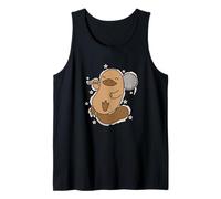 Platypus Playing Tennis Tank Top