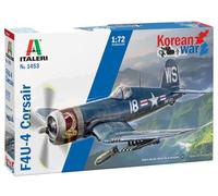 Platz ITALERI 1/72 American Fighter JECT F4U-4 Corsair Plastic Model IT1453 (Airplane)