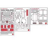 Platz/NuNu 1/24 Racing Series Lancia Delta S4 D86 Details Up Parts for Monte Carlo Rally Plastic Model Part NE24033