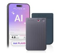 PLAUD NOTE AI Voice Recorder with Case - App Control, Transcribe & Summarize with AI Technology - Support 112 Languages, 64GB Memory, Audio Recorder for Lectures, Meetings, Calls