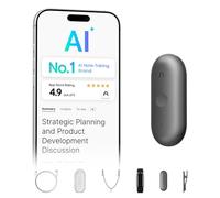 Plaud NotePin S Wearable AI Voice Recorder Transcription & Summaries
