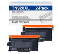 Plaxellion TN920XL Toner Cartridge Compatible for Brother TN920 TN-920XL TN920XXL HL-L6210DW Toner Cartridges High Yield for MFC-L5915DW HL-L6310DW HL-L5210DN HL-L5210DW HL-L5210DWT(2-Black)