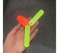 Play Activity Toy Cool 3D Printing Carrot Small Radish Throwing Training Flat Decompression Toy (A, One Size)