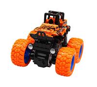 Play Activity Toy Four-Wheel Drive Off-Road Vehicle Simulation Model Toy Baby Car Model (Orange, One Size)
