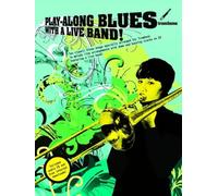 Play-Along Blues With A Live Band Trombone (Book And Cd) Tbn Book/Cd