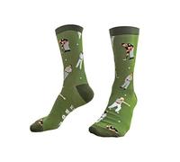 Play and Repeat Happy Gilmore Characters Premium Socks - Funny Golf Socks - Men's Birthday Gift, Green