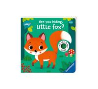 Ravensburger Play+ Are You Hiding, Little Fox - Infant and Baby Sensory Book - Toddler Activity and Developments - 12 Months+