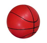 Play Ball As A Silent Children's Basketball And Bouncy Ball Made of PVC for Active Play As A Birthday, Red Basketball
