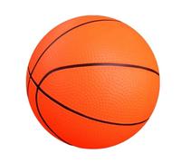 Play Ball As A Silent Children's Basketball And Bouncy Ball Made of PVC for Active Play As A Birthday, Orange Basketball