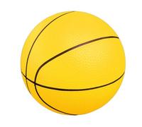 Play Ball As A Silent Children's Basketball And Bouncy Ball Made of PVC for Active Play As A Birthday, Yellow Basketball