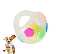 Play Ball for Dogs Interactive Game with an Easy Grip Handle, Interactive Ball for Playing Dogs Small Medium and Large Dog Breeds Strong Chewers Puppies Playtime Outdoomake Two Titlesm