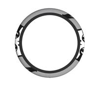 Play Ball Kitty Car Steering Wheel Cover, Non-Slip, Odorless,& Universal Standard Size 15 Inches (About 38 Cm), Unisex.