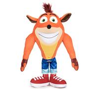 Play by Play - Crash Bandicoot Plush Original Smile Official Video Game Activision - Orange - 32cm