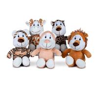 Play By Play Jungle Animals Teddy Assorted 20 Cm