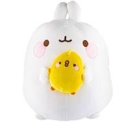 Play by Play Molang & Piu Piu Plush Toy, Licensed - Cuddly Toy, Plush Toy, Plush Figure, 14-32 cm, Molang with Piu Piu 17 cm >