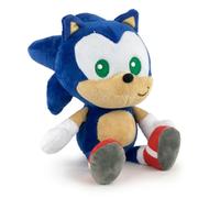 Play by Play Sonic The Hedgehog Plush Toy Sonic Hedgehog Height 24 cm, Multicoloured, Standard, 3D Strong Snack Holder