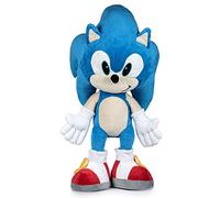 Play by Play Plush Sonic The Hedgehog 100 cm Giant Sonic Plush Toy XXL Sonic The Hedgehog 100% Original Ideal for All Ages Ideal Gift Birthday, Christmas, Kings