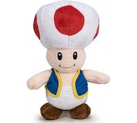 Play by Play Super Mario Bros - Toad Mushroom Plush 30 cm Super Soft Quality