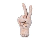 Play by Play The Thing Wednesday Addams Family Plush Toy Victory Version 2 Fingers Raised - Height 25 cm