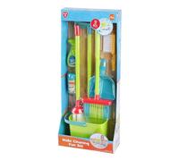 Play Cleaning Toy Set - Cleaning Set for Children 9 Pieces