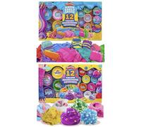 Play-Doh 12 Mega Pack Slime Compounds Scented Textured Sensory Toy New